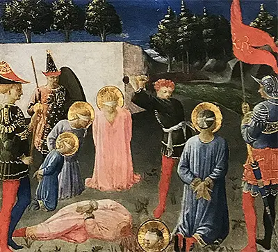 The Martyrdom of Saints Cosmas and Damian Fra Angelico